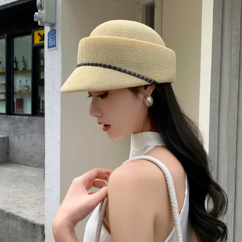 Summer Lightweight Breathable Equestrian Hat 2025 New Sunscreen Hat Casual Versatile Sunshade Duck Tongue Hat