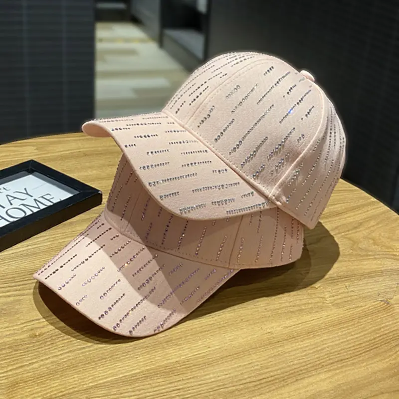 New Diamond Baseball Hat for Women, Spring and Summer Fashion, Duck Tongue Hat, Face Covering Sun Hat