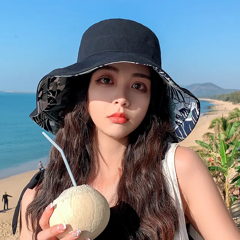 Double Sided sherman Hat, Summer Face Covering Hat, Brim Sunshade Hat, Sun Protection And UV Protection Sun Hat