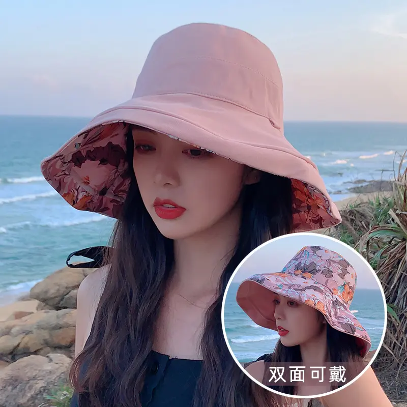 Double Sided sherman Hat, Summer Face Covering Hat, Brim Sunshade Hat, Sun Protection And UV Protection Sun Hat
