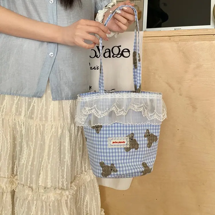 Fashionable And Cute Plaid Fisherman Hat For Women In Summer, With A Large Brim For Shade And Sun Protection, Sun Hat
