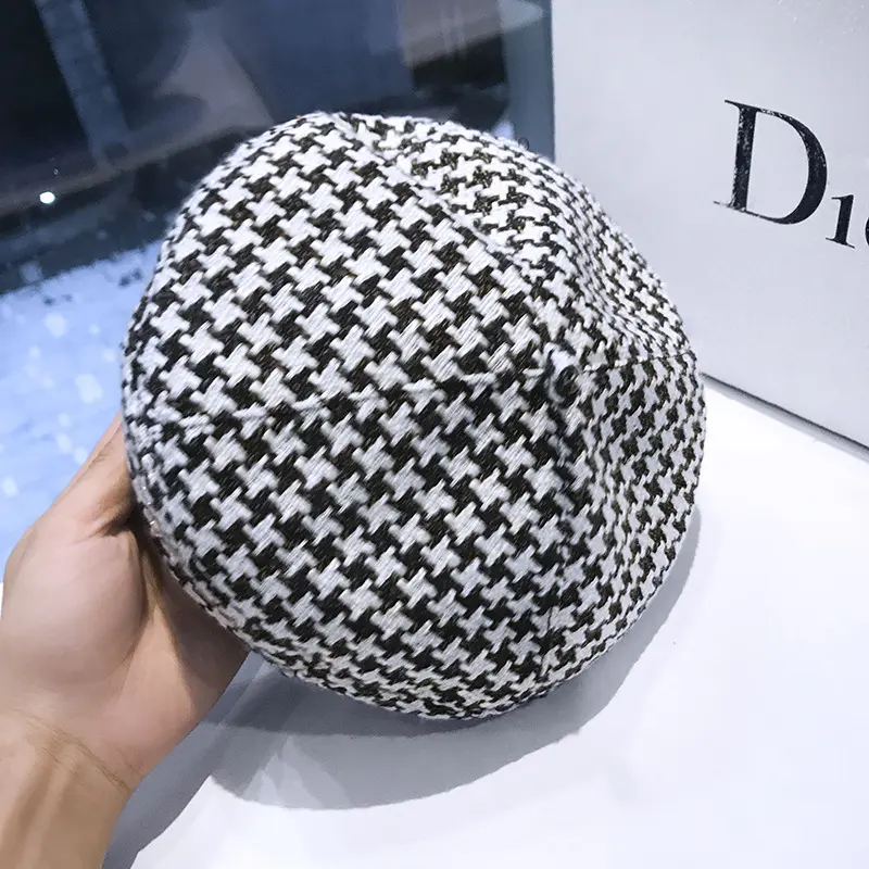 Women Hats Woolen French Fashion knitted boinas Ladies hats Winter Berets Caps fedora barette hat bonnets for women Newsboy Hats