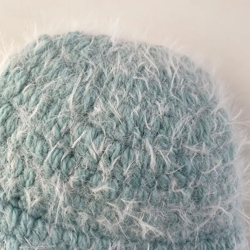 Korean Designer's Personalized Plush Woolen Hat For Children To Keep Warm In Autumn And Winter, Sweet And Cool Brushed Cold Hat