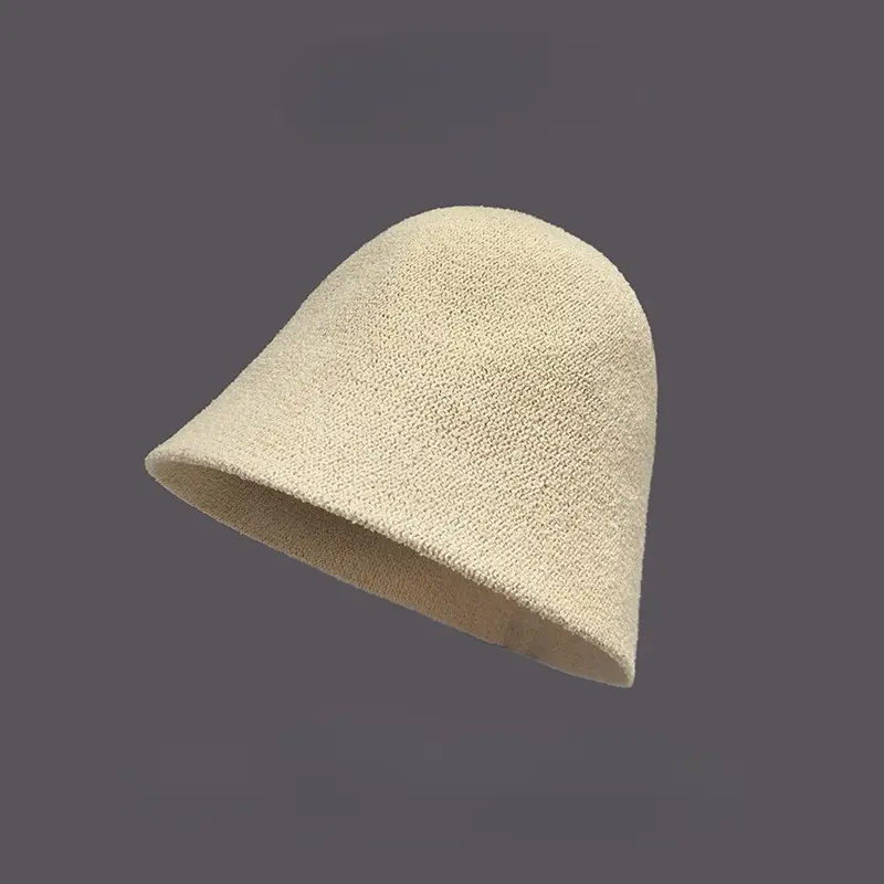 Fisherman's Hat Spring and Autumn Korean Edition Japanese Plain Face Covering Basin Hat Sunscreen Sunshade Bucket Hat