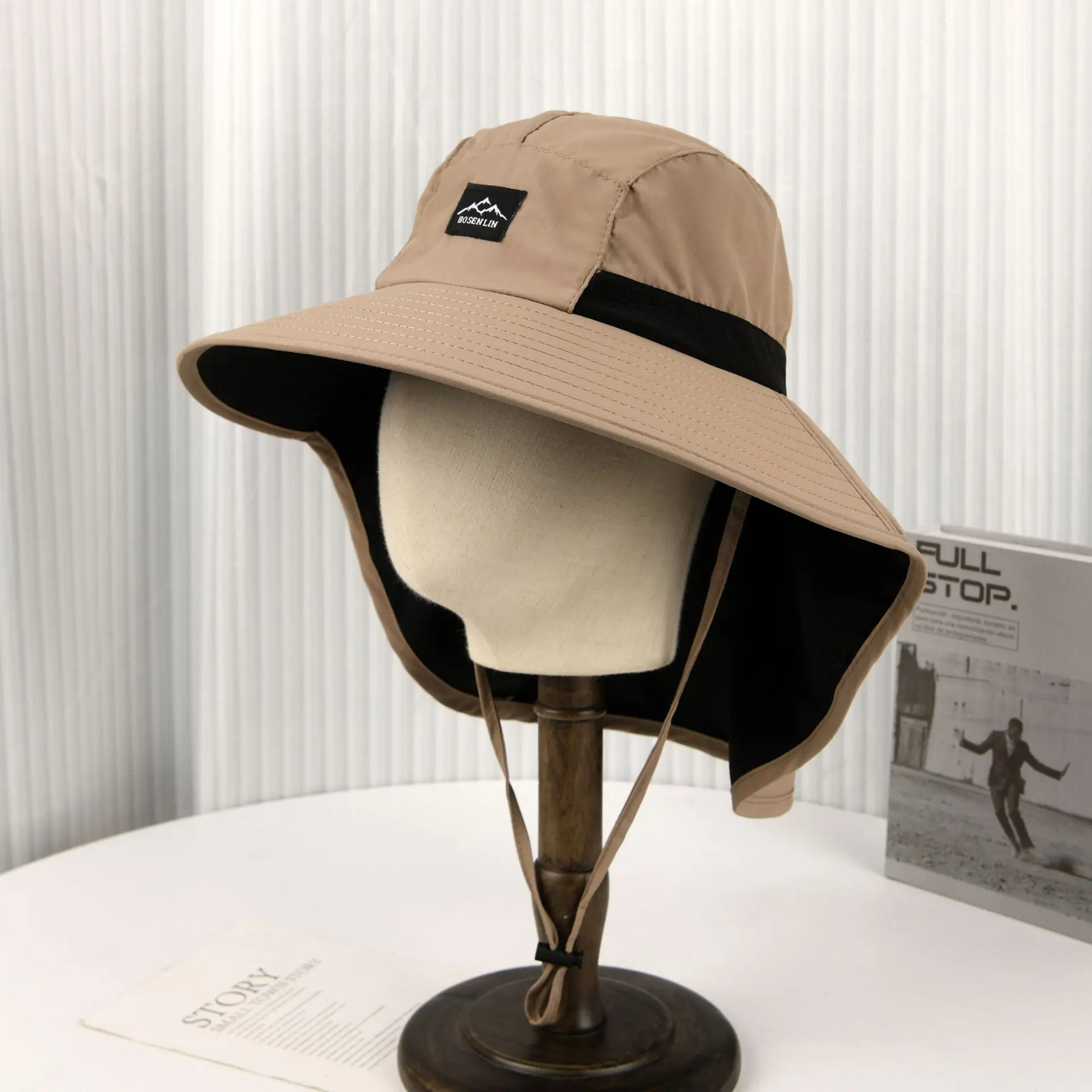 Sunshade Hat, Spring And Summer Breathable Fisherman Hat, Neck Protector, Fishing Camping Sun Hat, Outdoor Quick Drying Sun Hat