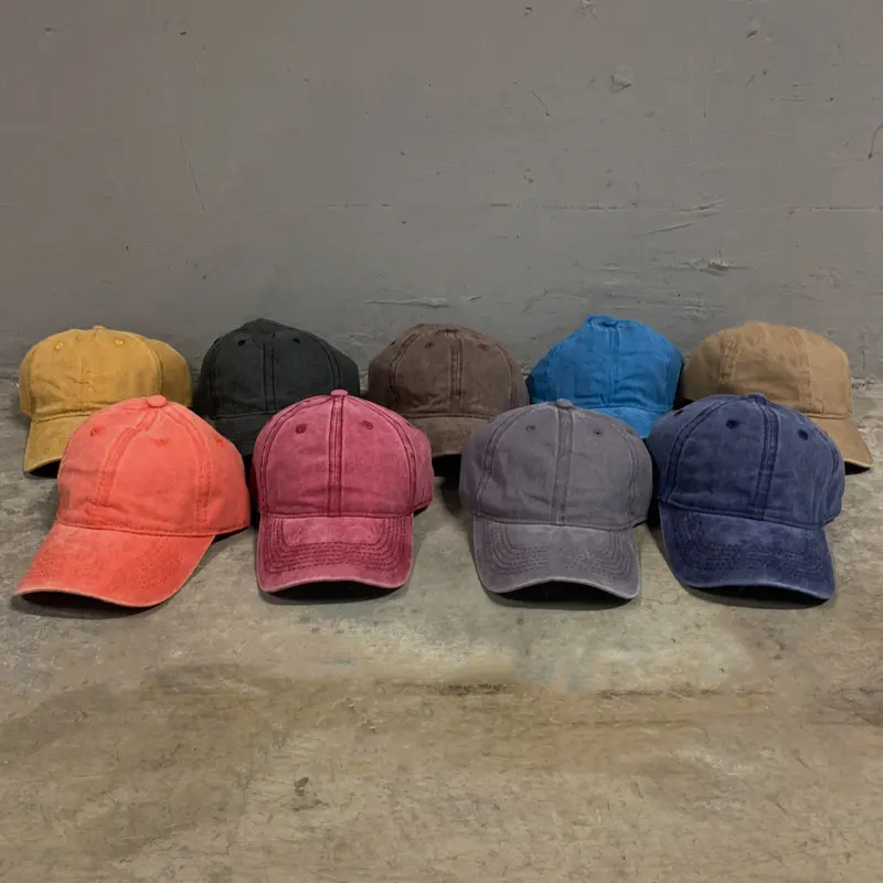 New Men and Woman's Baseball Caps Adjustable Casual Cotton Sun Hats Unisex Solid Color Visor Hats Cap Male Cap Female