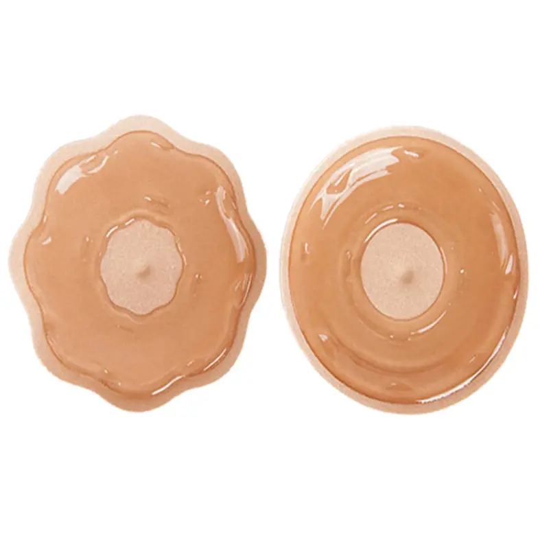 1Pair Self Adhesive Silicone Sexy Bra Pad Bra Breast Pad Pasties Petal Chest Stickers Nipple Cover Invisible