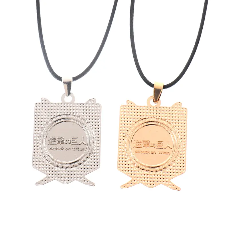 Attack On Titan Necklace Wings Of Liberty Freedom Scout Regiment Investigation Corps Necklace Pendant Cosplay