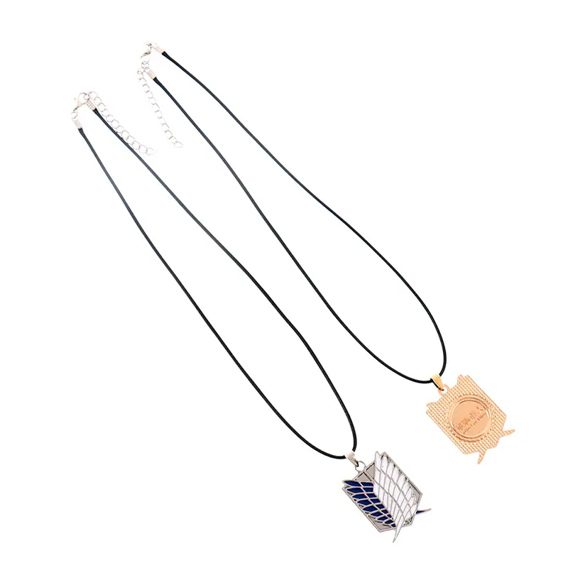 Attack On Titan Necklace Wings Of Liberty Freedom Scout Regiment Investigation Corps Necklace Pendant Cosplay