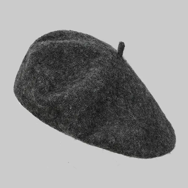 Vintage Womens Girls Beret Artist Winter Warm Plain Beanies Hat Cap Head Wear Peaky Blinders Hats For Women