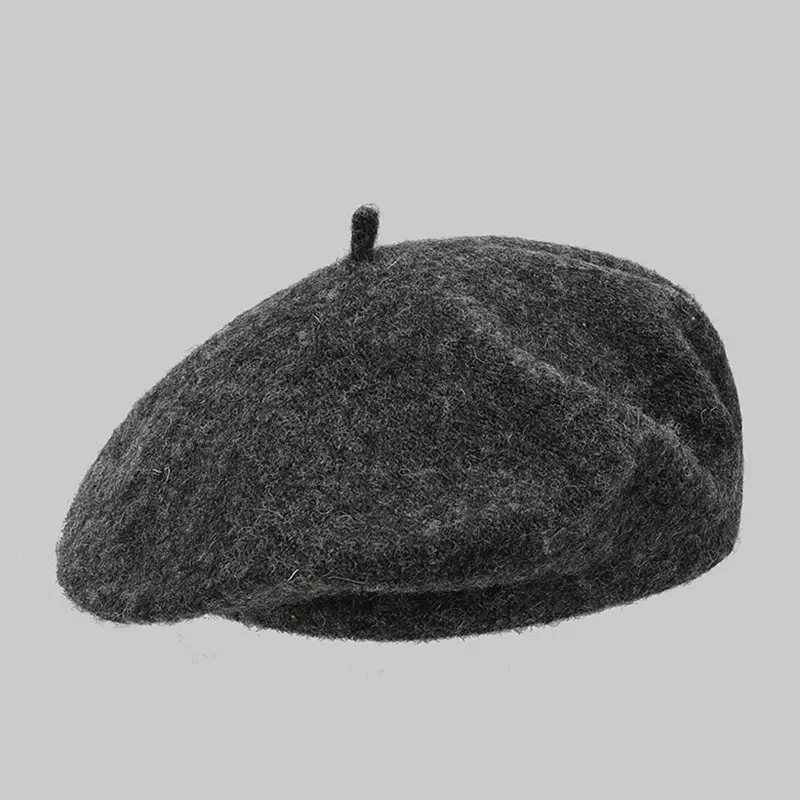 Vintage Womens Girls Beret Artist Winter Warm Plain Beanies Hat Cap Head Wear Peaky Blinders Hats For Women