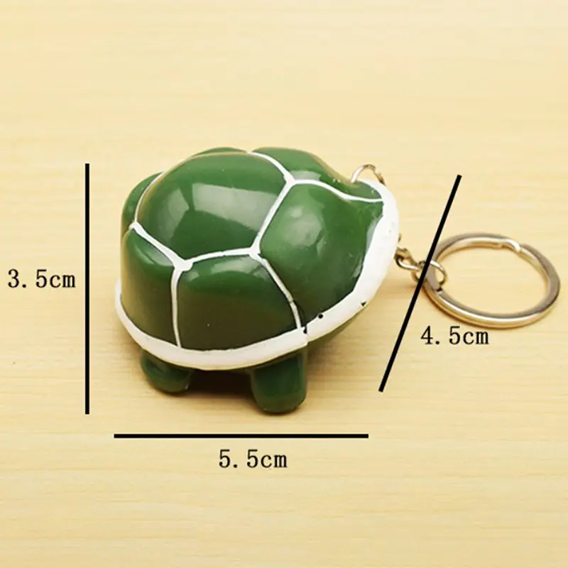 Tortoise Keychain Head Popping Squishy Squeeze Toy For Stress Reduction For Men Women Decompression Artifact Relaxation Key Ring