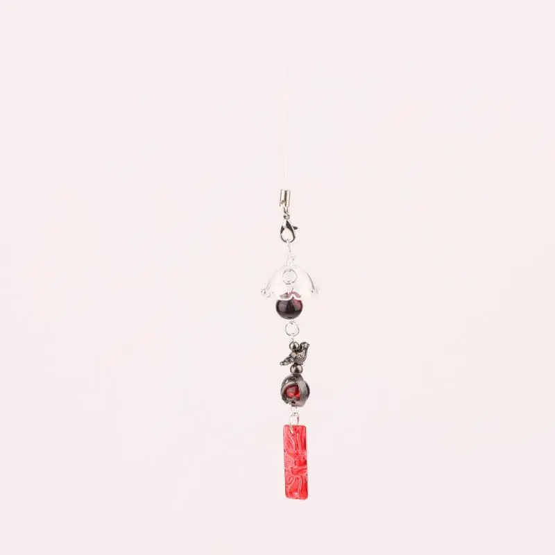 Game Love And Deepspace Sylus Cosplay Keychain Unisex Crow Pendant Keyrings Jewelry Accessories Gifts Phone Chains