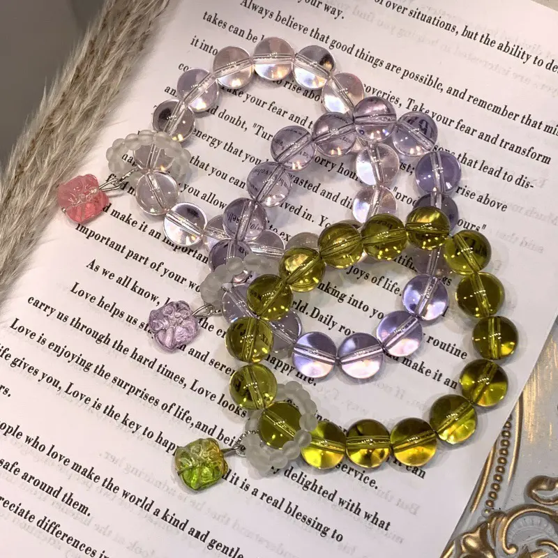 Fashion Versatile Lion Dance Beaded Bracelets For Women Girls Chinese Style Sweet Beaded Bracelet Jewelry Accessories Gifts