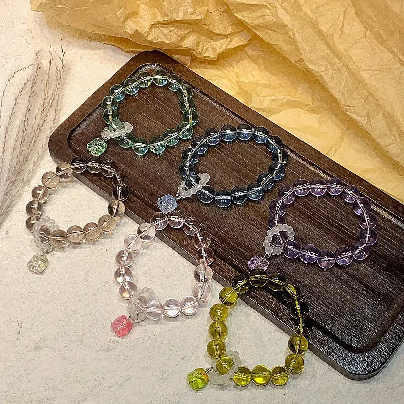Fashion Versatile Lion Dance Beaded Bracelets For Women Girls Chinese Style Sweet Beaded Bracelet Jewelry Accessories Gifts