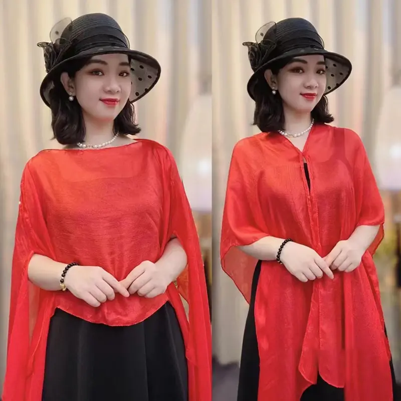 New Sunscreen Shawl Summer Chiffon Scarf Muffler Scarves Women Outdoor Sunscreen Shawl Wrap Soft Bandana Foulard Female Beach