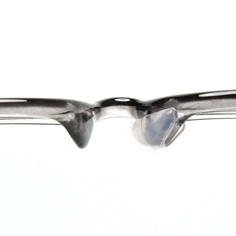 5 Pairs 2.5mm Useful Soft Silicone Nose Pad For Glasses Non-slip Eyeglasses Sunglass black white Nose Pad