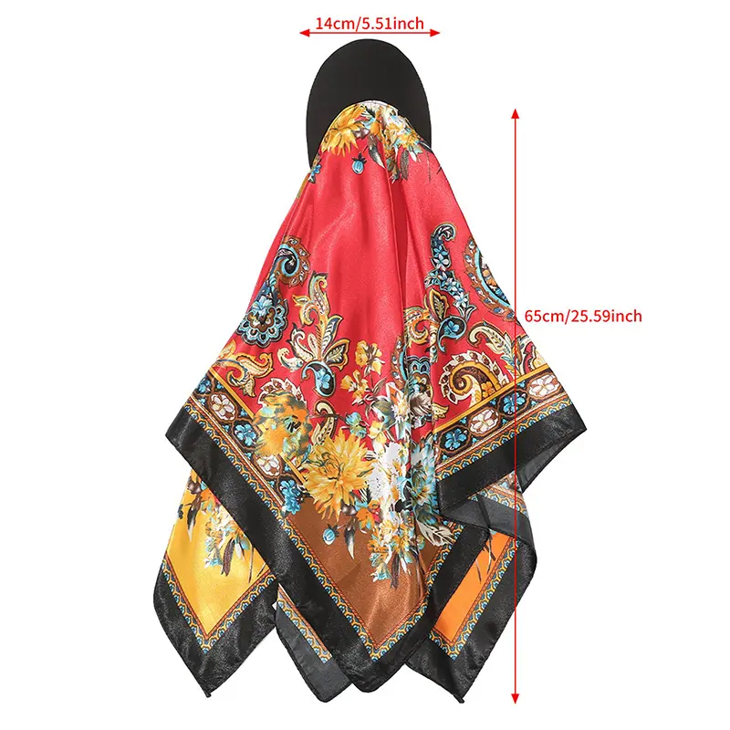 New Fashion Retro Printed Headscarf Headband Baseball Cap Sunshade Outdoor Camping Peaked Cap