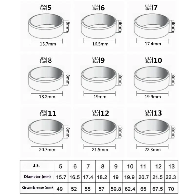 Minimalist Fashion Chain Titanium Steel Layered Ring Geometric Double-layer Ring Stacked Finger Titanium Steel Hand Jewelry