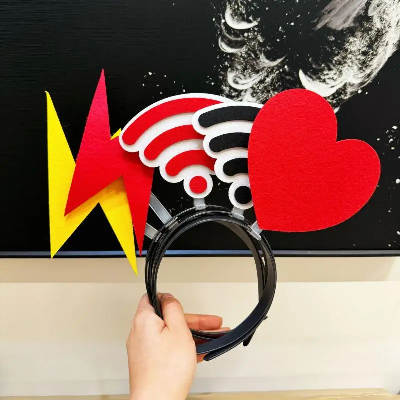 Creative Arrowhead Shape Headband Decoration Funny Fashion Hair Band Lovely Headdress Decoration