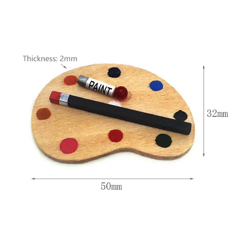 1PC Creative Drawing Board Handmade Duckbill Hairpin Funny Paint Watercolor Hair Clip For Women Child Hair Barrette Party Decor