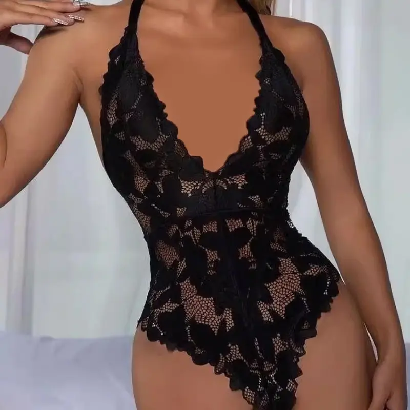 New Perspective Lace Sexy Underwear Strap Mesh Sexy Underwear Triangle Jumpsuit
