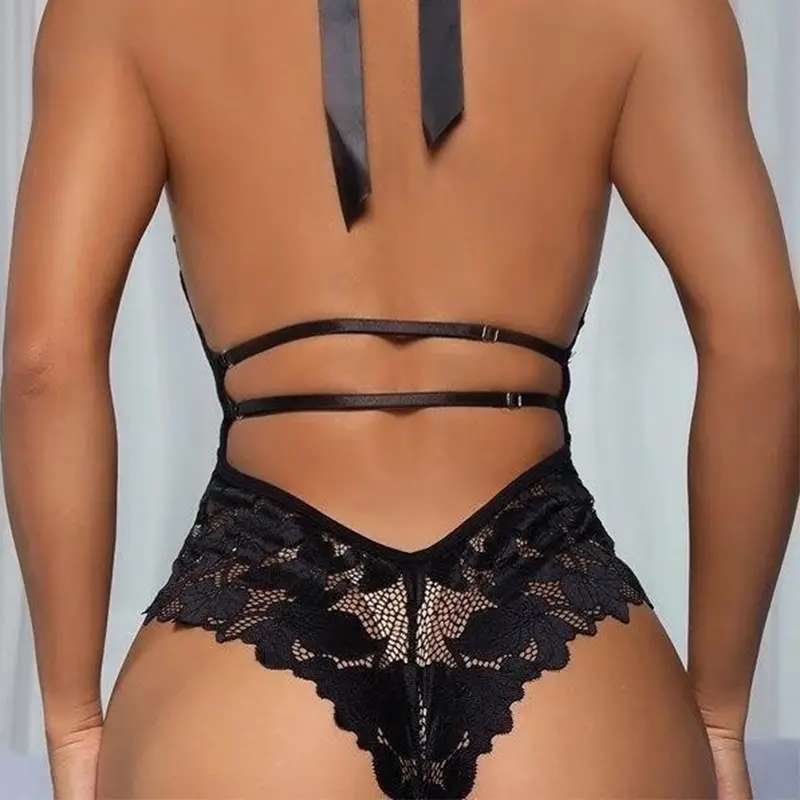 New Perspective Lace Sexy Underwear Strap Mesh Sexy Underwear Triangle Jumpsuit