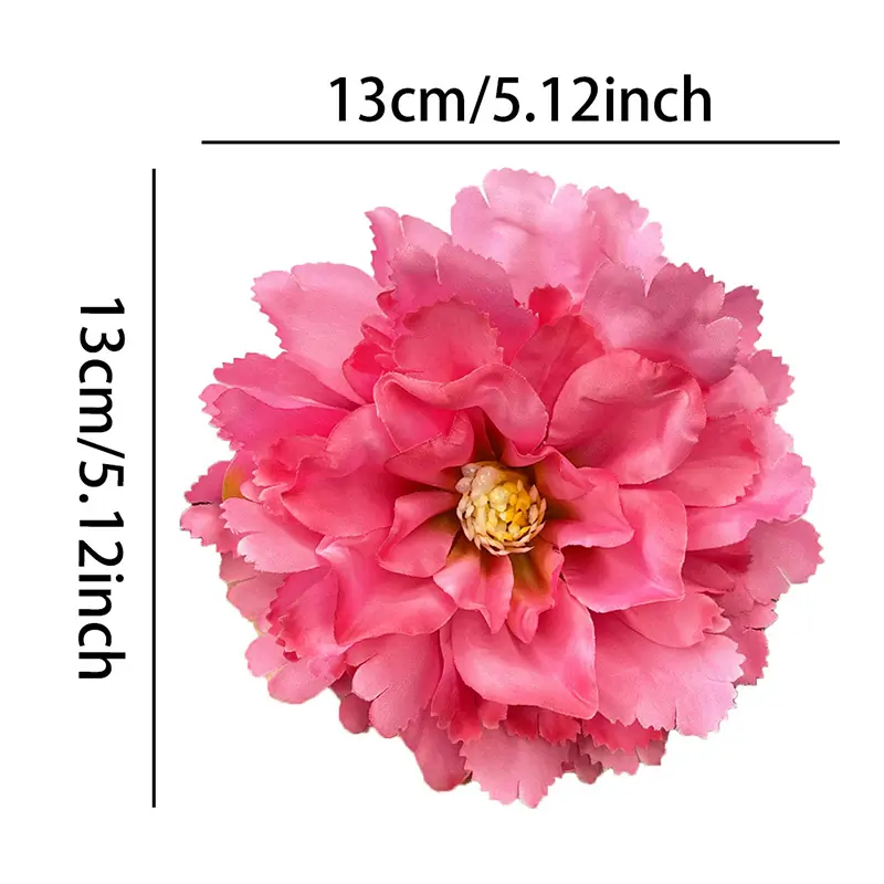 Hawaiian Flower Hair Clip For Women Girls Romantic Bohemian Flower Side Clip Sweet Hair Clips Fashion Hair Accessories Gifts