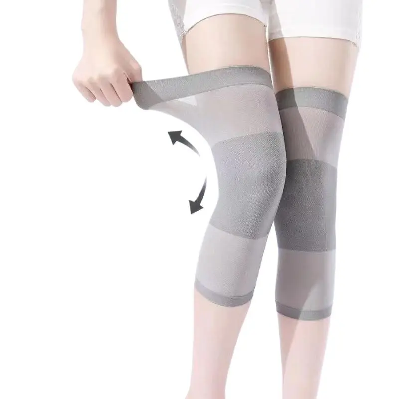 Summer Thin Knit Knee Pads Ultra-thin Breathable Kneepad Support Air Conditioned Room Invisible Knee Protector