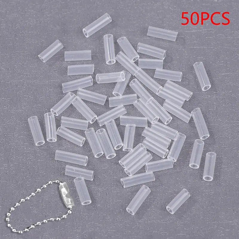 Pack Bead Chain Key Ring Covers; Anti-drop Acrylic Card Chain Protector