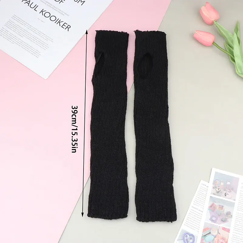 Women's Leggings Winter Warm Lolita Y2k Girls Knitted Stockings Latin Dance Ballet Yoga Loose Gothic Knee Stockings