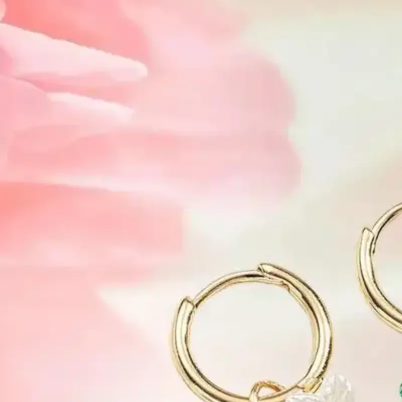Fashionable Orange Fruit Honey Bee Hoop Earrings For Women Ear Buckle Suitable For Wearing Jewelry Gifts