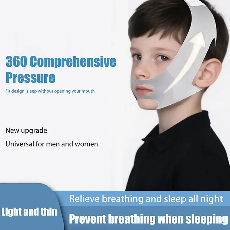 Children Sleeping Anti-Open Mouth Prevent Mouth Opening V-face Bandage Faces Mask Skins Tightening Correction Child Sleep Habits