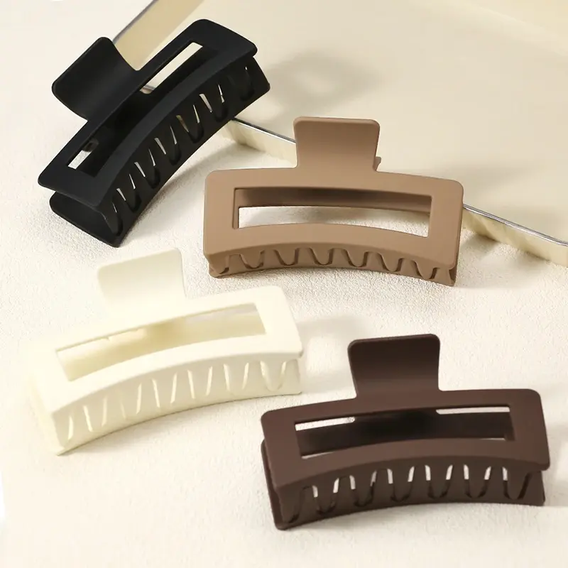 Soft Hair Grab Girls Clips Silicone Hair Clips Simple Fashion Versatile Items Hair Grab Decorations Hair Accessories Safe Design
