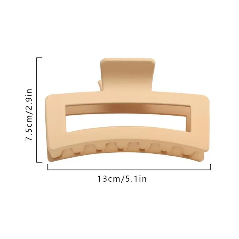 Soft Hair Grab Girls Clips Silicone Hair Clips Simple Fashion Versatile Items Hair Grab Decorations Hair Accessories Safe Design