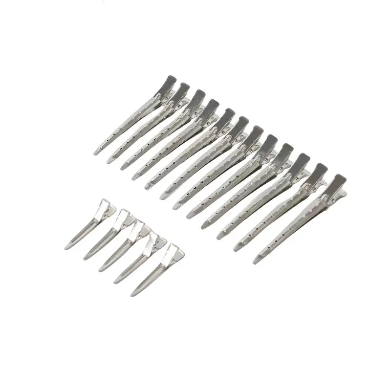 50Pcs Simple Versatile Alloy Hair Clips Headwear Hair Accessories Hair Root Fluffy Hairpins Seamless Bangs Clips