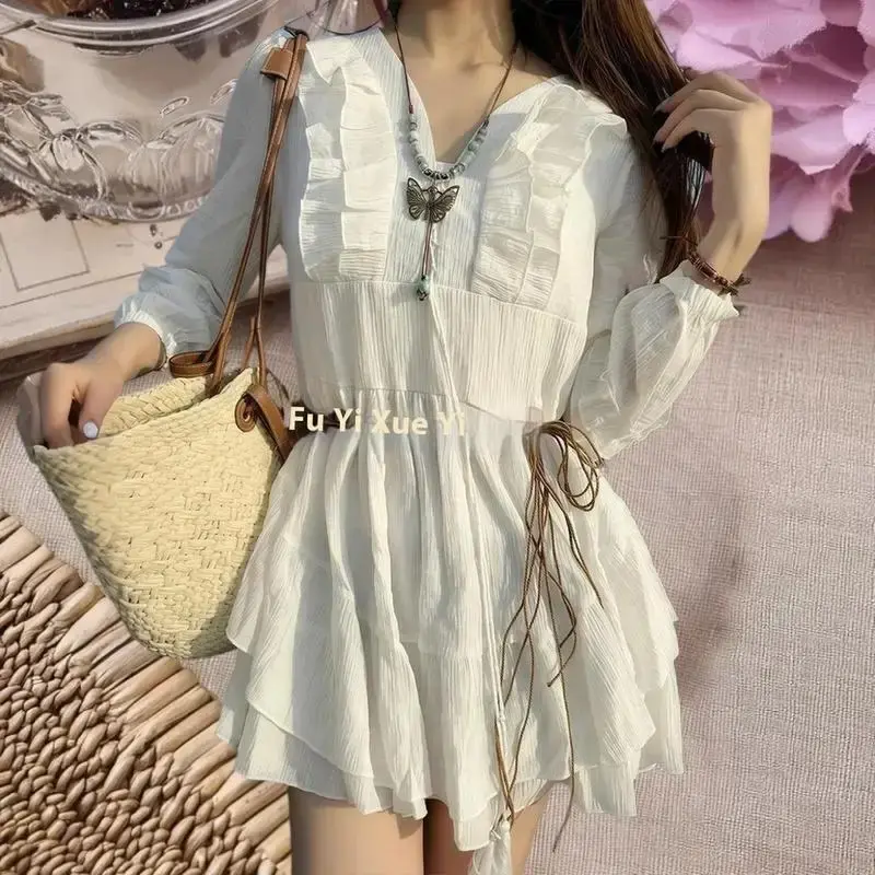 New High-End Bohemian Retro Ethnic Style Waist Chain Women's Skirt Braided Belt Waist Rope Accessories