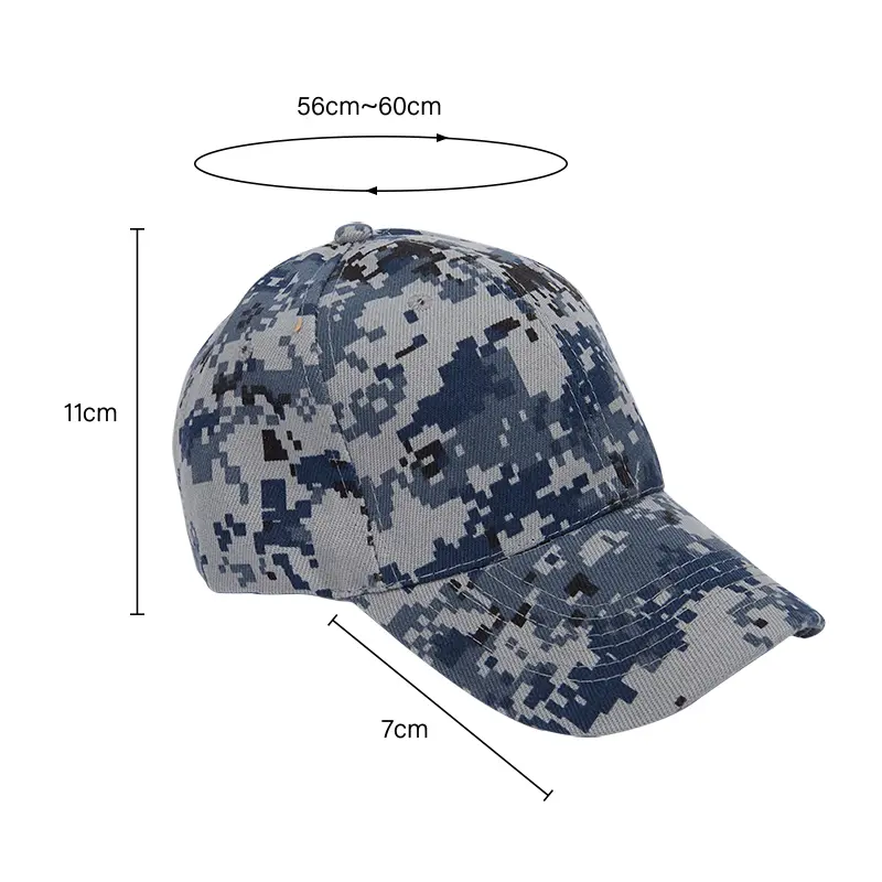 Men Baseball Caps Army Tactical Camouflage Cap Jungle Hunting Snapback Hat