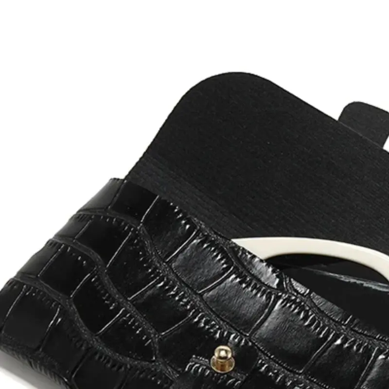 Portable Leather Buckle Sunglasses Bag Eyeglasses Organizer Anti-blue Light Myopia Glasses Lens Protection Eyewear Case Holder
