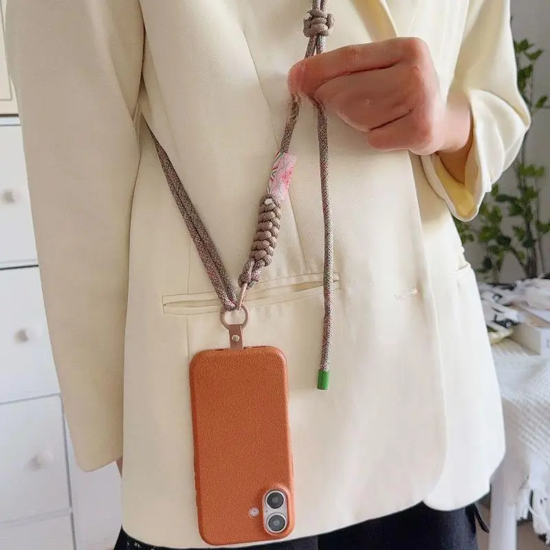 Phone Strap with Crossbody Lanyard, Adjustable Long Neck Rope for Anti-Loss Mobile Accessories
