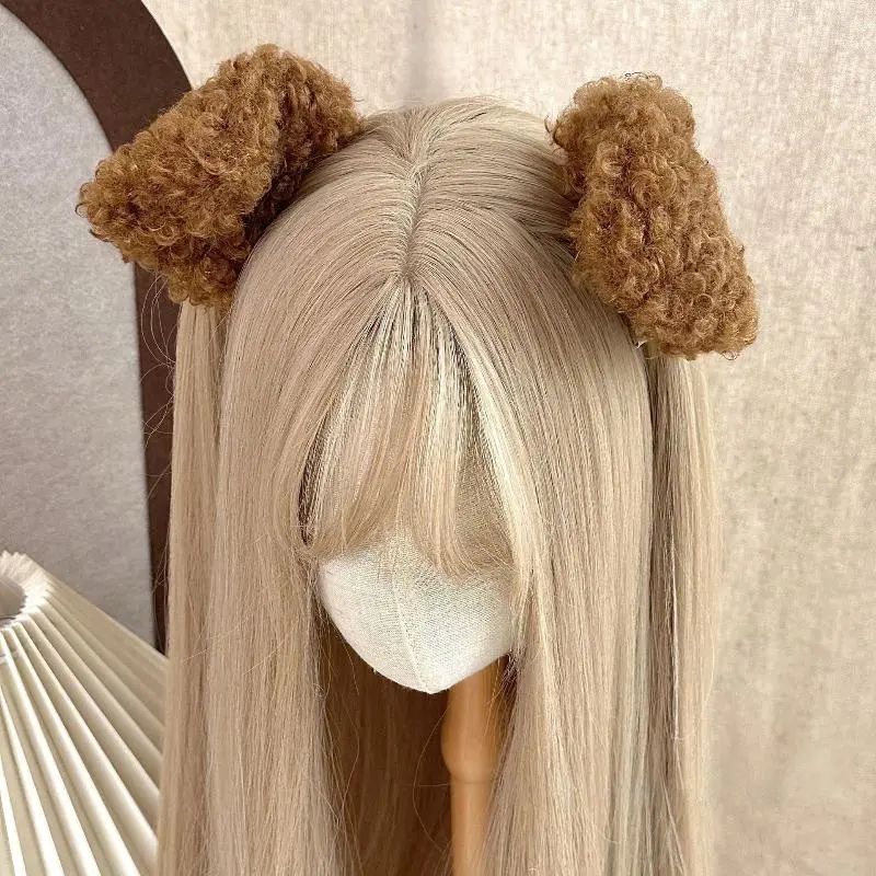 New Kids' Hair Accessories Adorable Puppy Ears Side Clips Soft Hairpins Cute Barrettes for Girls Gifts