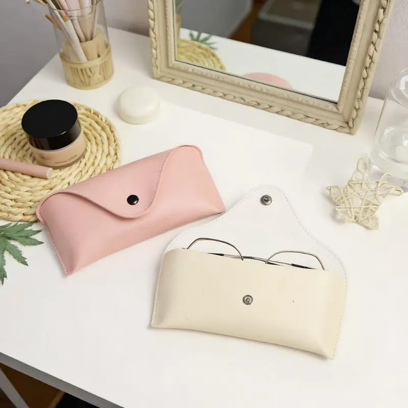 Single Piece Robust Leather Sunglasses Box; Resistant to Pressure, High-end Protective Eyewear Container