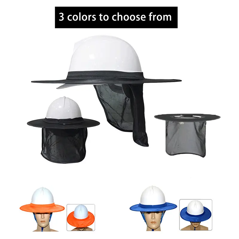 Hard Hat Shade Covers Outdoor Accessories Sun Hat Hard Hat Construction Safety Reflective Hard Hat Kit Summer Sun Protection