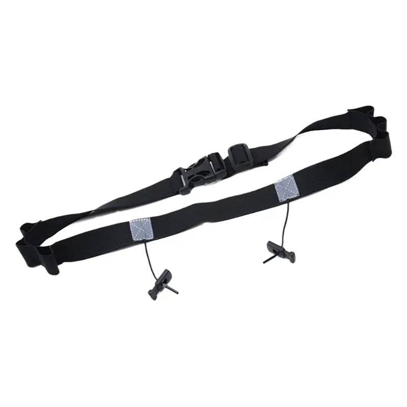 Running Race Number Belt Waist Pack Bib Holder For Triathlon Marathon Cycling Motor With 6 Gel Loops Fitness Sport Accessories