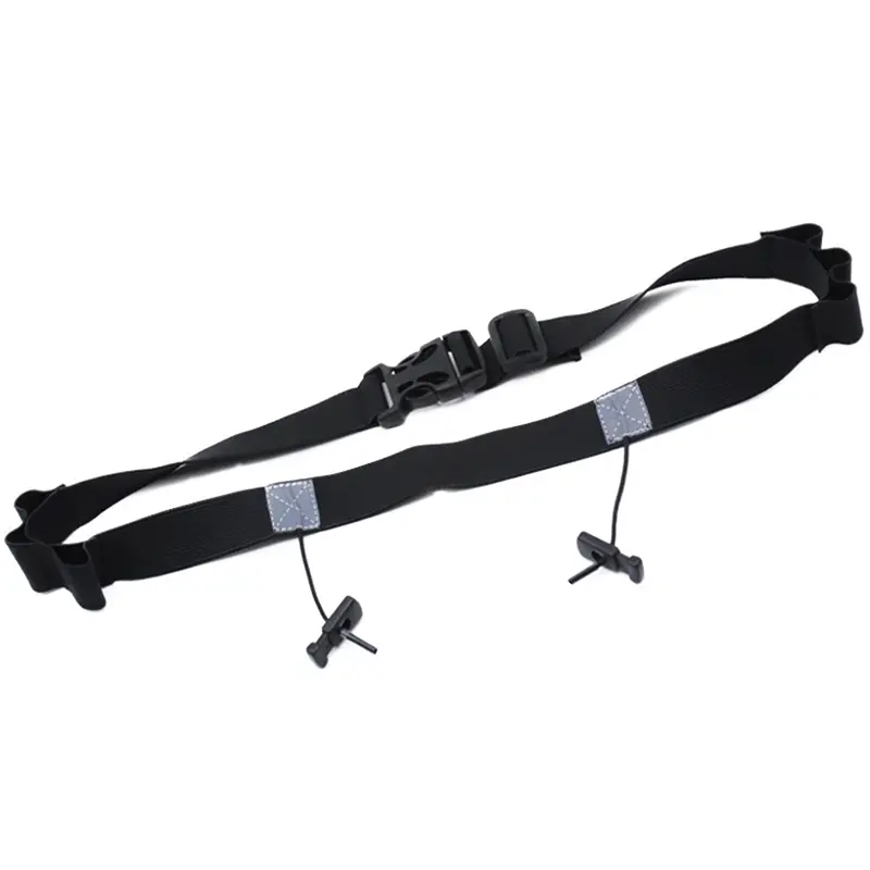 Running Race Number Belt Waist Pack Bib Holder For Triathlon Marathon Cycling Motor With 6 Gel Loops Fitness Sport Accessories