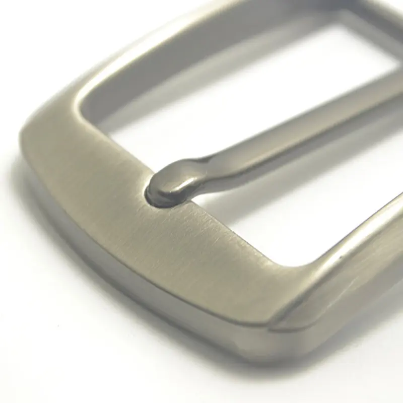 35 mm Zinc Alloy Men's Casual Belt Buckle End Bar Heel Buckle Single Pin Buckle