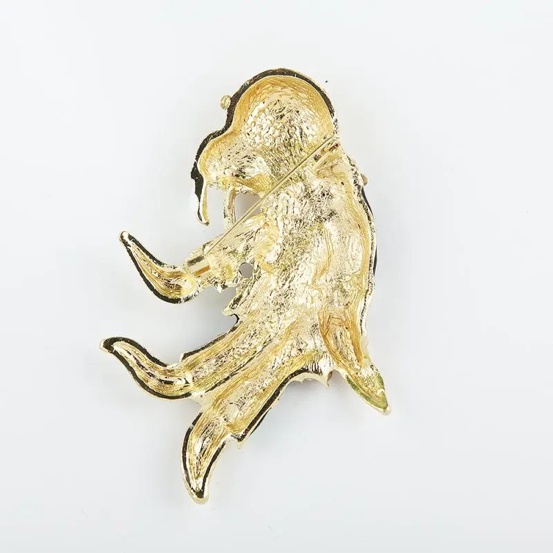 Fashion Creative Animal Walrus Brooches For Women Clothing Coat Jewelry Accessries Gifts