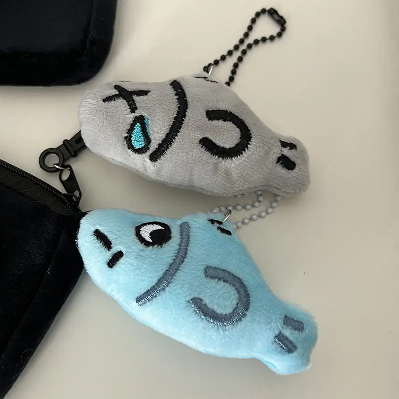 Cartoon Fish Keychain Cute Coin Purse Backpack Pendant Decoration Accessories Gifts