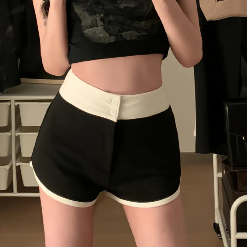 Fashion Casual High Waist Slim Fit Sexy Jazz Dance Hot Pants Shorts For Women