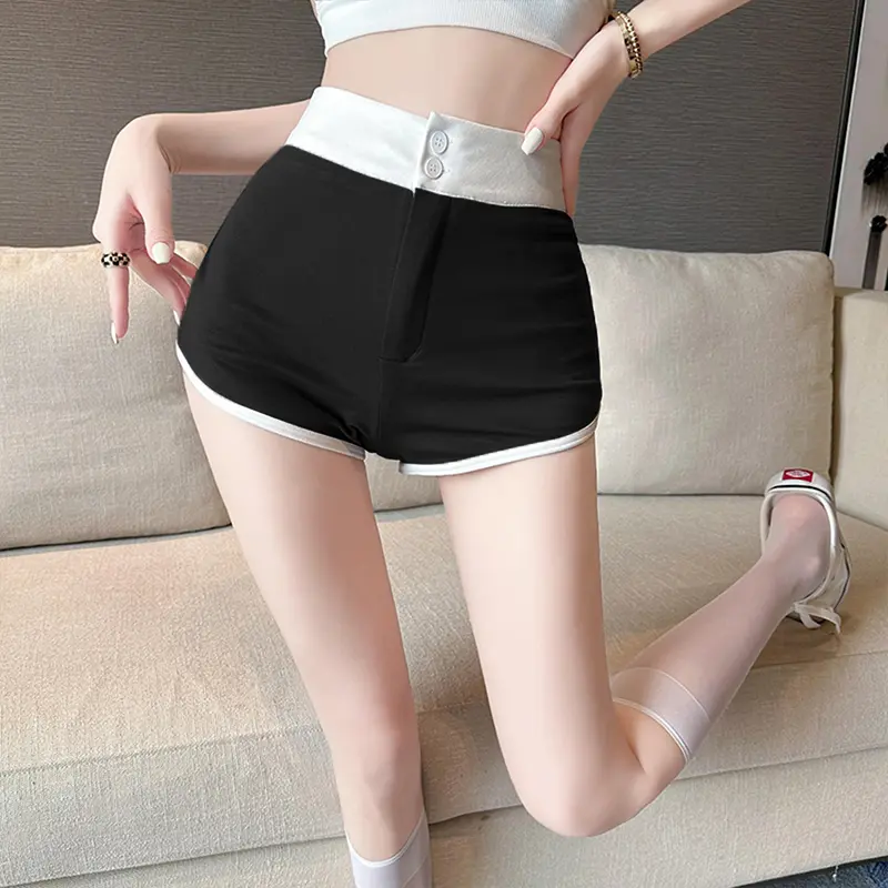 Fashion Casual High Waist Slim Fit Sexy Jazz Dance Hot Pants Shorts For Women